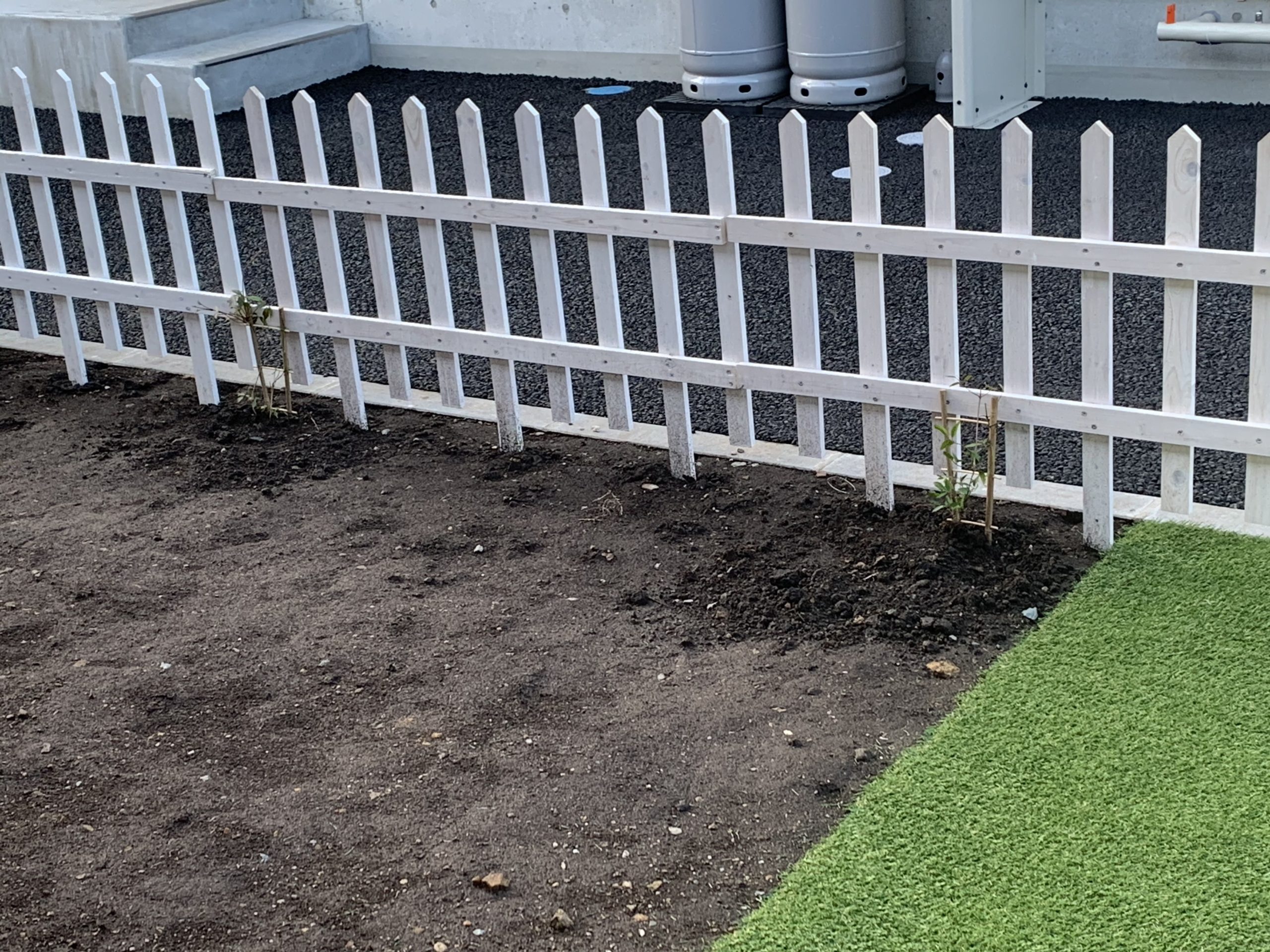 庭づくりガーデニング開始